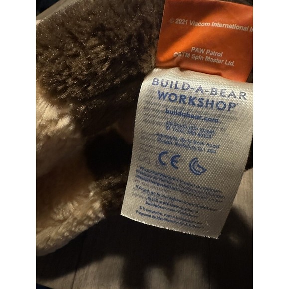 Build A Bear Nickelodeon Paw Patrol Chase German Shepherd Police Dog Collar BAB - Picture 7 of 8